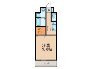 サージュ陣原の物件間取画像